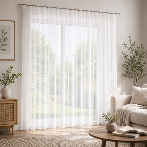 Gardine vorhang voile - gardine, m