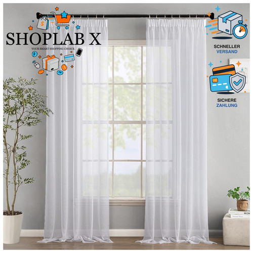 Gardinen voile mit - voile,