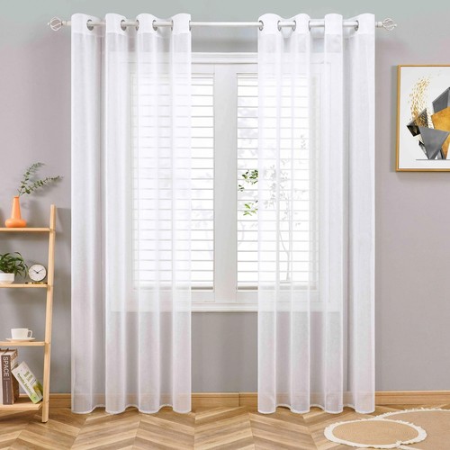 2er set gardinenn - gardinenn, voile