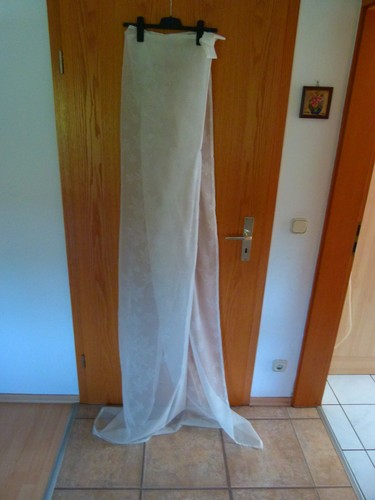 Schlaufen vorhang voile creme - voile,