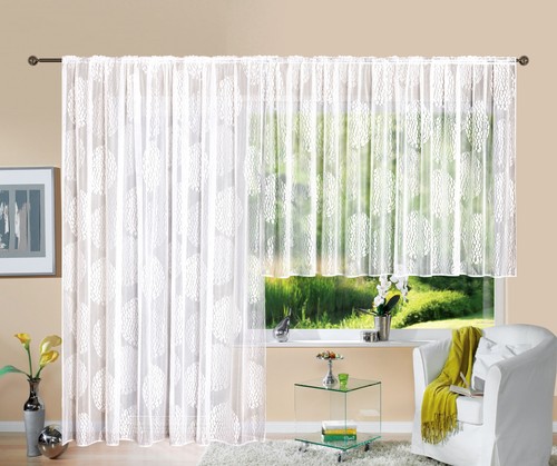 Gardine store voile - store, jacquard